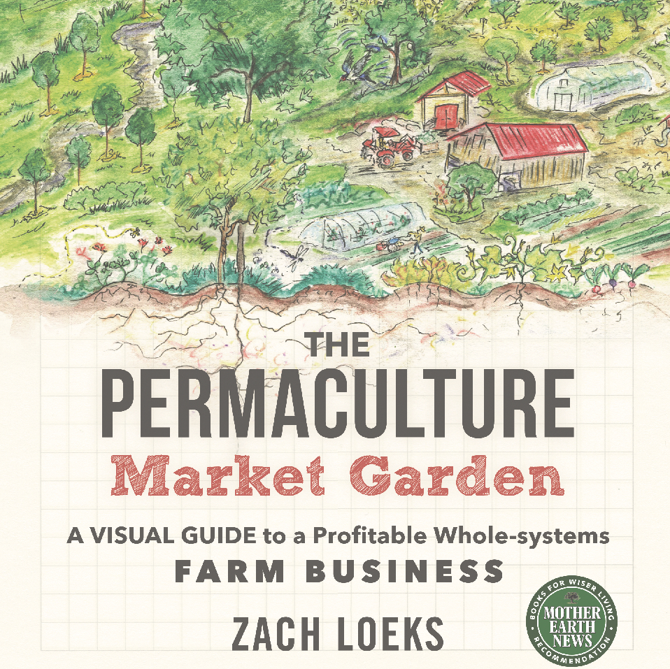 Permaculture Market Garden book by Zack Loeks